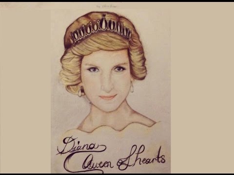 480x360 princess diana - Princess Diana Drawing
