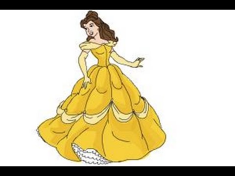 480x360 how to draw disney princesses - Princess Disney Drawing