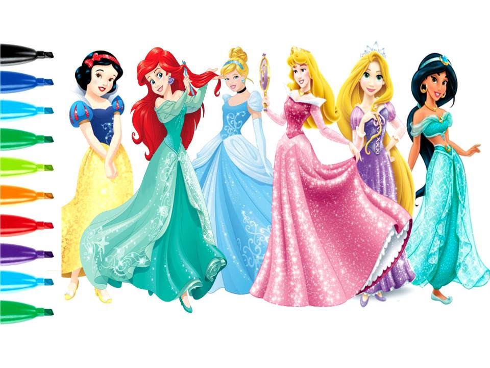 960x720 How To Draw Disney Princess Kids Fun Arts - Princess Disney Drawing
