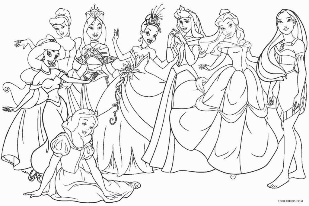 1024x684 Coloring Pages Astonishingoring Book Princess Disney Photo - Princess Disney Drawing