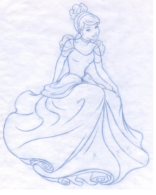 600x752 Disney Princess New Redesign - Princess Disney Drawing