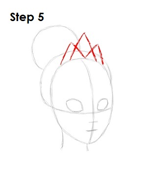300x388 how to draw princess tiana - Princess Drawing Easy