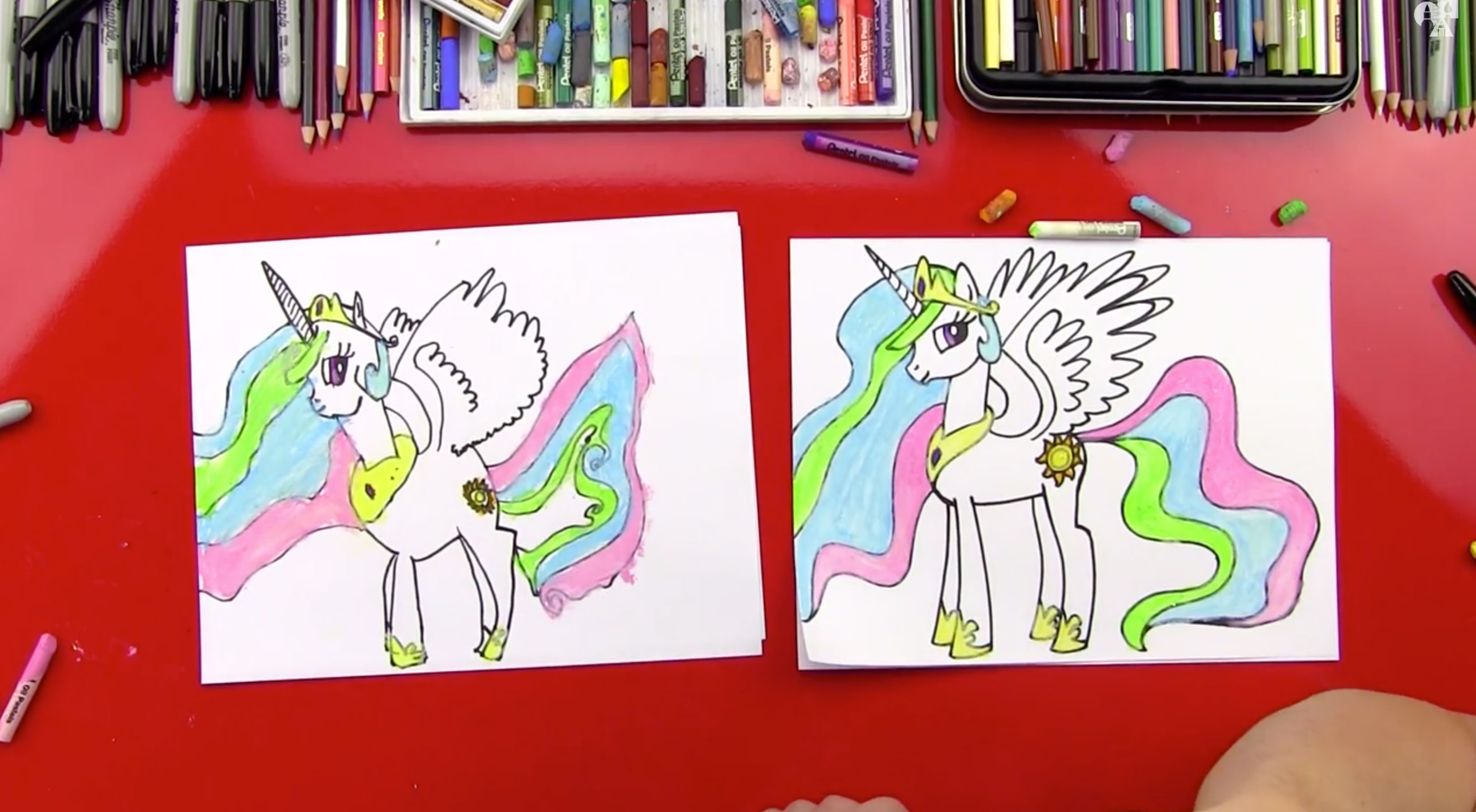 2536x1396 how to draw princess celestia - Princess Drawing For Kids
