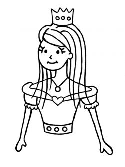 250x333 How To Draw A Princess Step - Princess Drawing For Kids