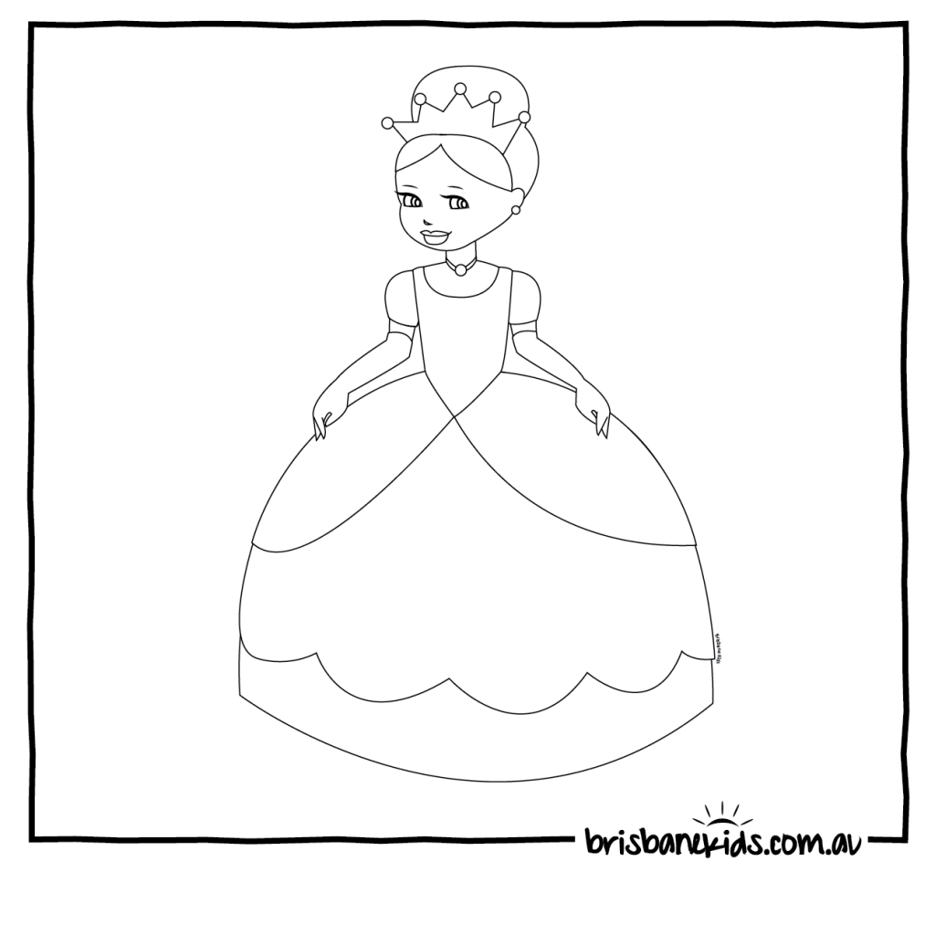 1024x1024 coloring pages fantastic coloring for kids princess pages - Princess Drawing For Kids