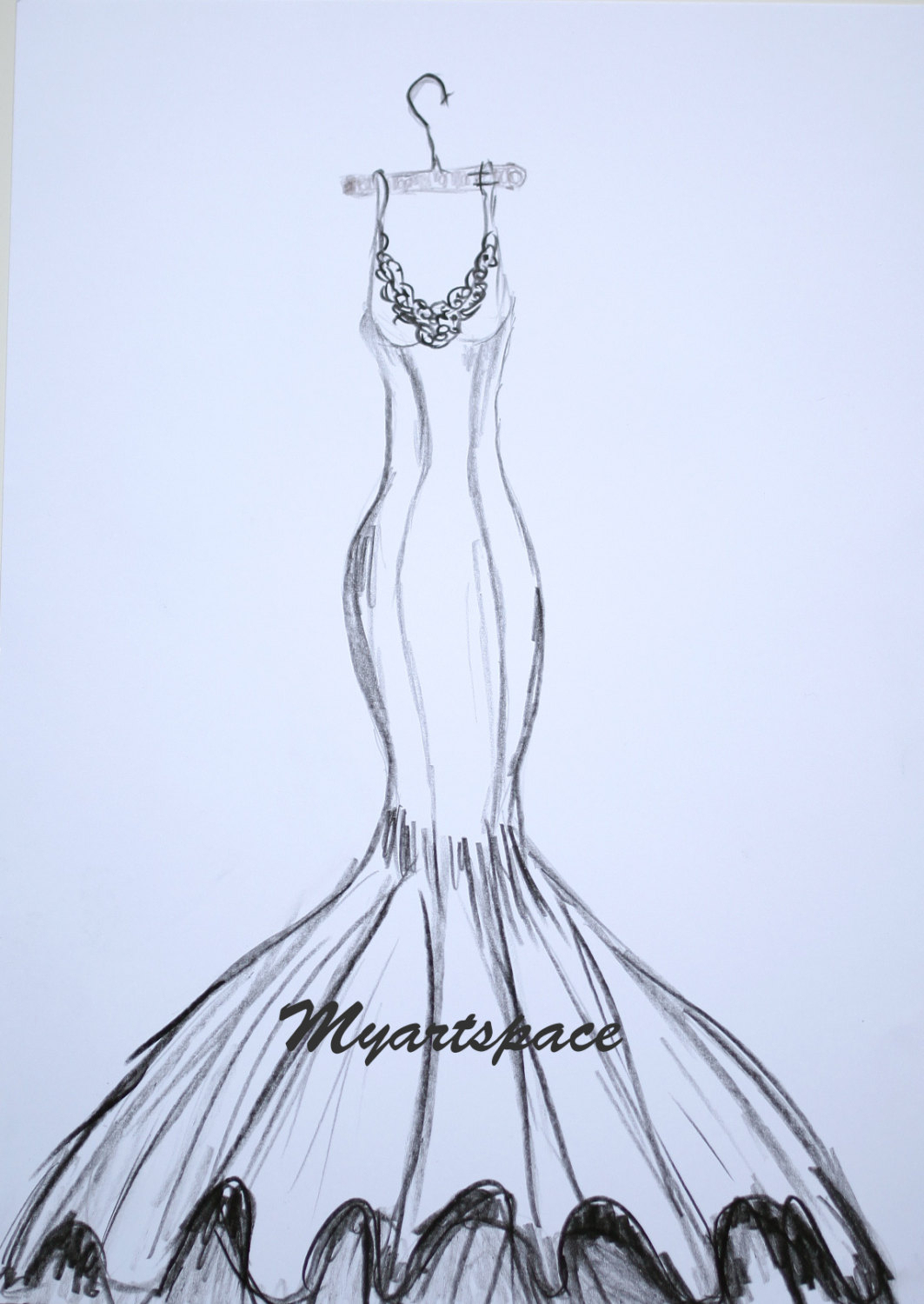 1063x1500 princess dress drawing photo album - Princess Dress Drawing