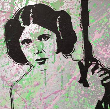 375x374 star wars - Princess Leia Cartoon Drawing