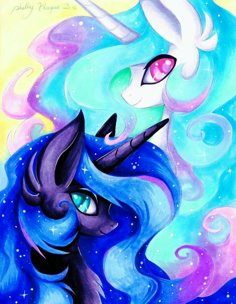 786x1013  - Princess Luna Drawing