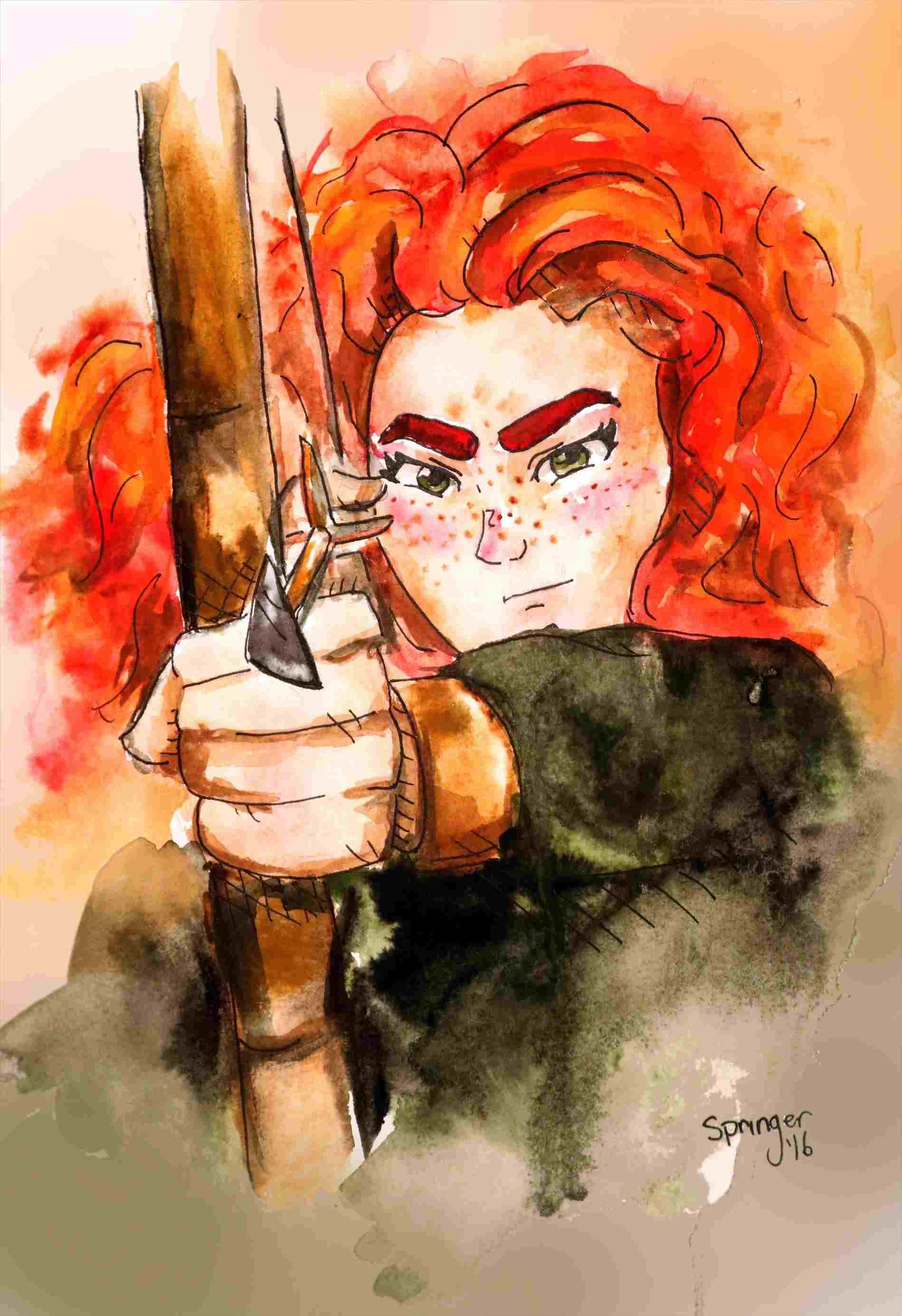 1899x2769 brave in rhdrawinghowtodrawcom how princess merida drawing to draw - Princess Merida Drawing