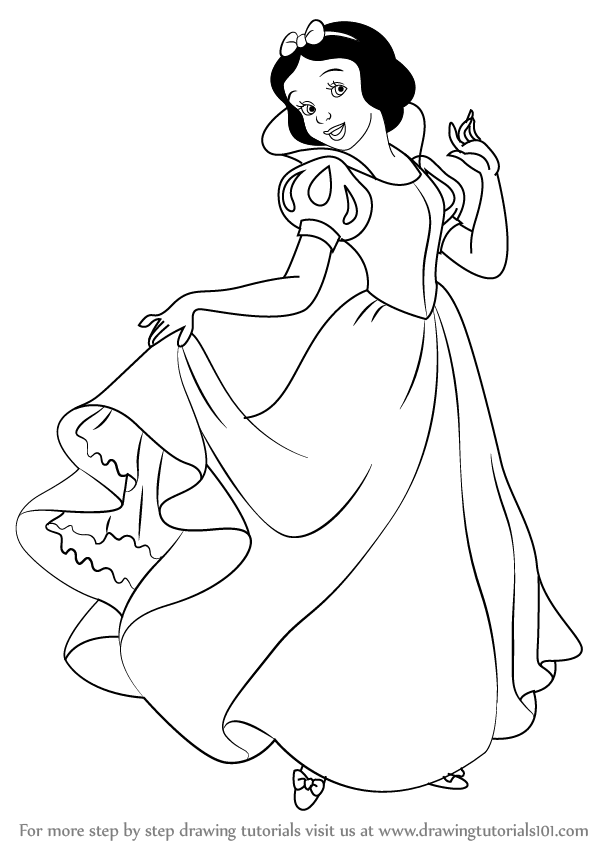 Princess Drawing Sheet
