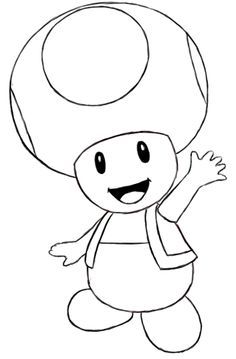 236x359 Simple Original Princess Peach Drawing - Princess Peach Drawing