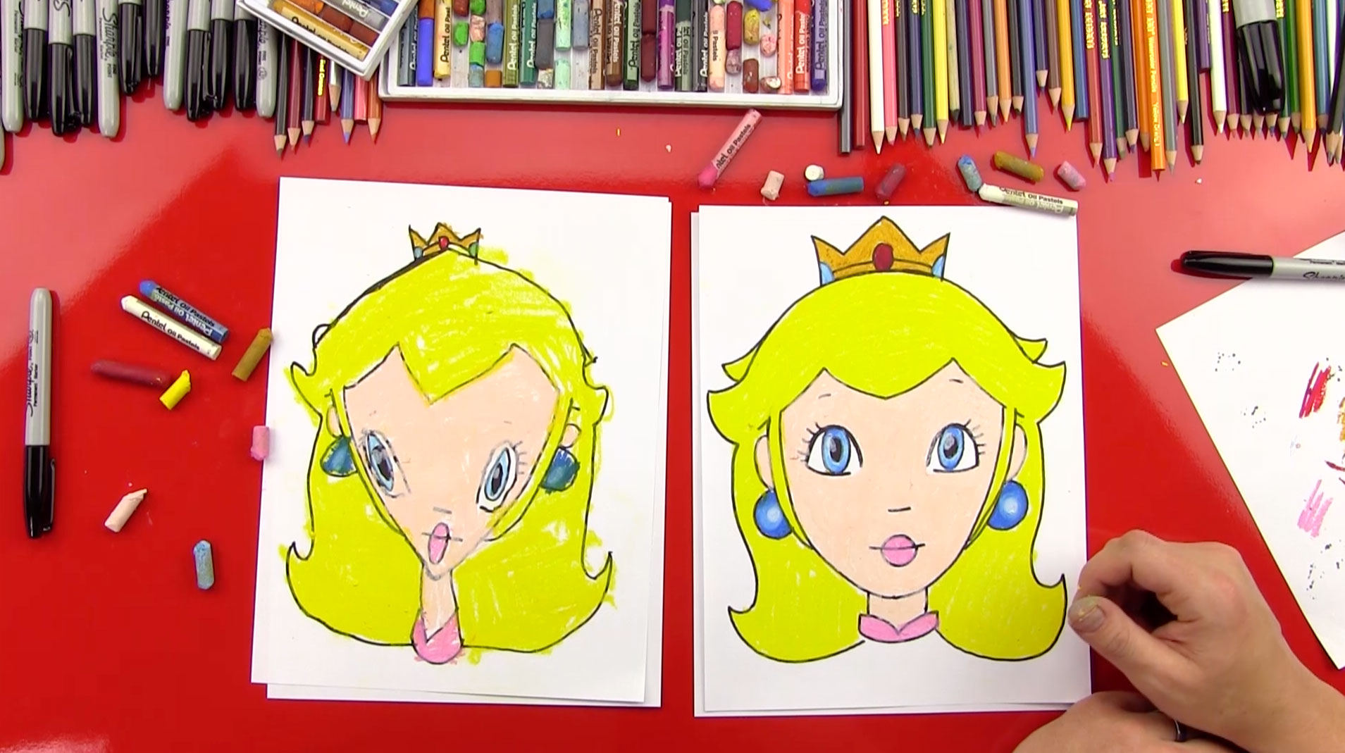 1909x1069 How To Draw Princess Peach - Princess Peach Drawing