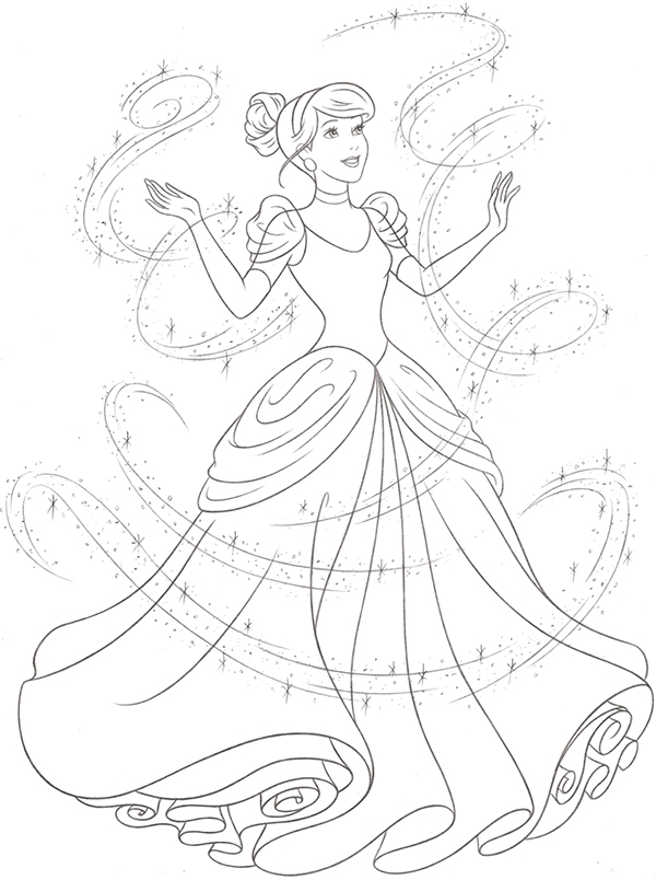 600x804 Disney Princess New Redesign - Princess Pencil Drawing