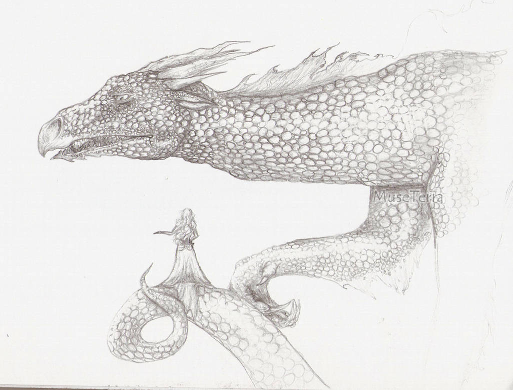 1025x780 Dragon And Princess Pencil Drawing - Princess Pencil Drawing