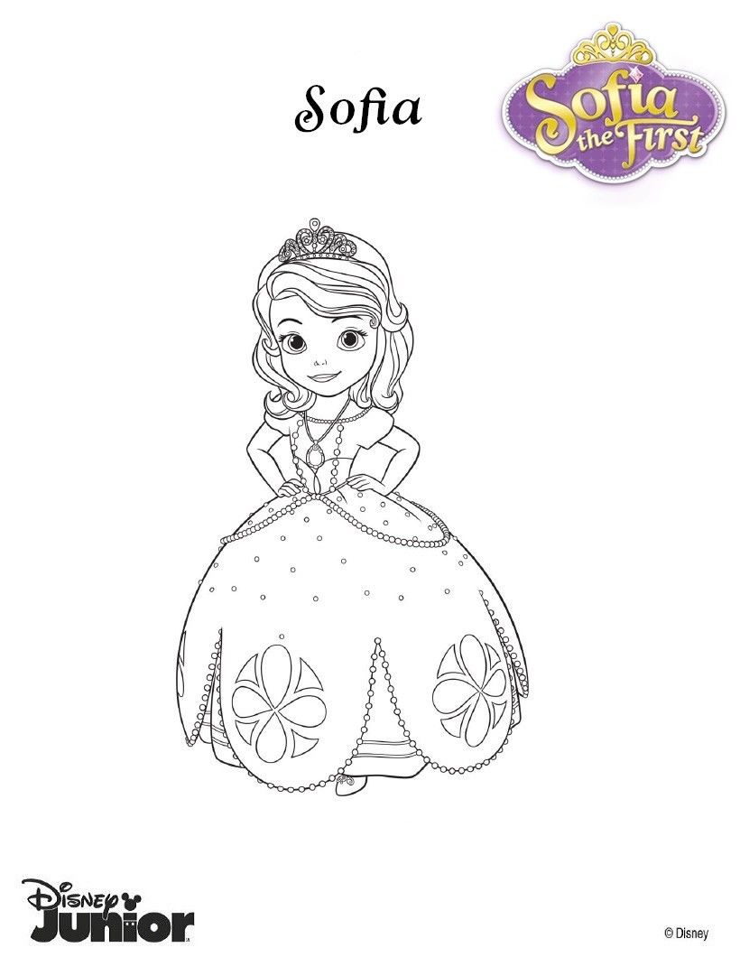 820x1060 princess sofia coloring page color her beautiful dress nice - Princess Sofia Drawing