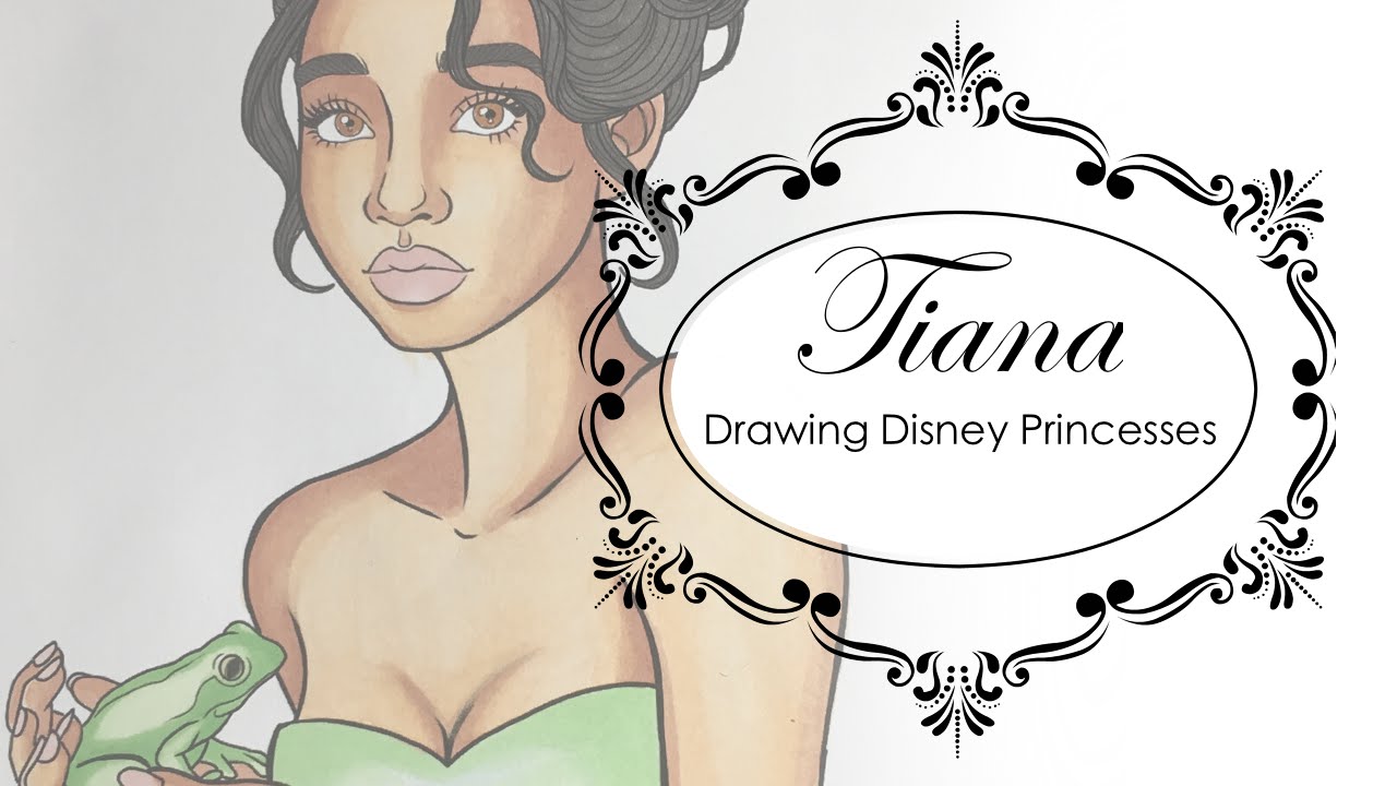 1280x720 tiana drawing disney princesses! - Princess Tiana Drawing