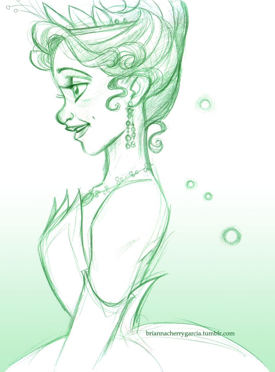 890x1200 tiana - Princess Tiana Drawing