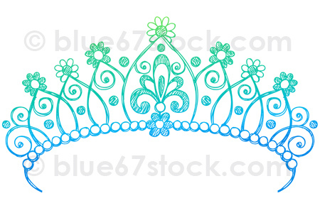 450x293 princess crown drawing - Princess Tiara Drawing