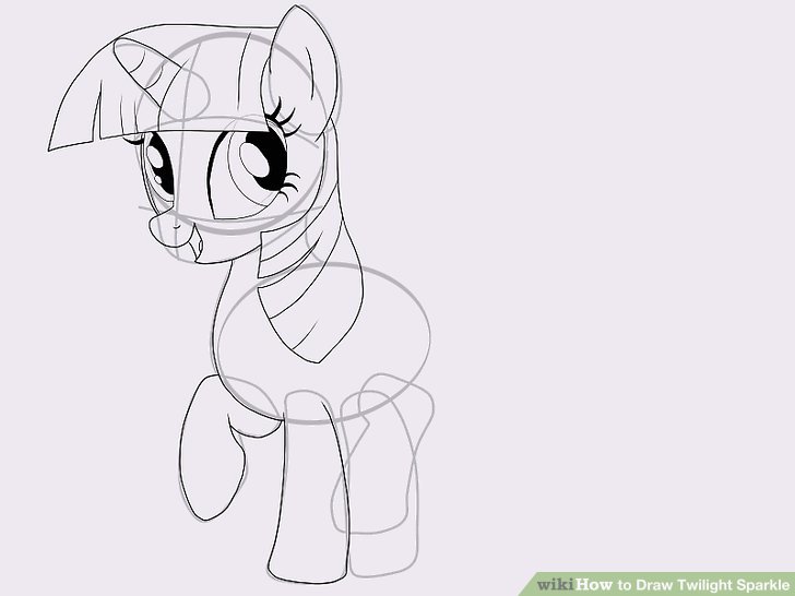 728x546 how to draw twilight sparkle - Princess Twilight Sparkle Drawing