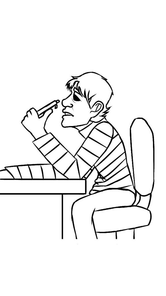 576x1024 You Sir, Are Tired - Principal Drawing