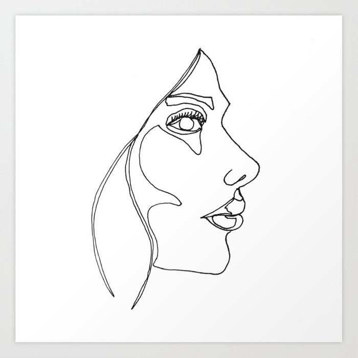 700x700 Disappointment - Print Drawing