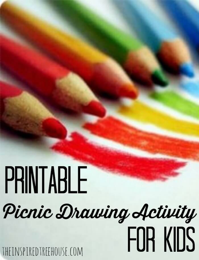 700x912 picnic printable activities for kids - Printable Drawing Activities