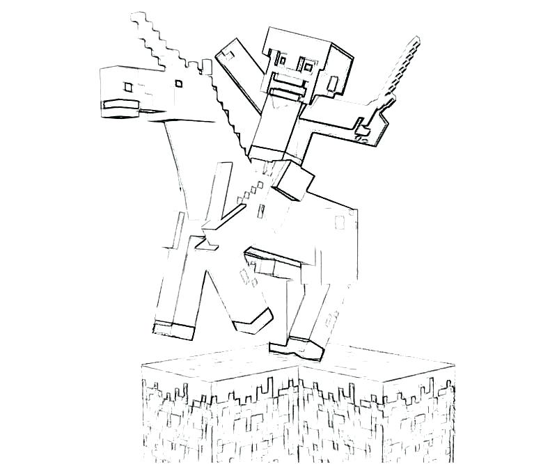 800x667 Minecraft Coloring Pages Sword Coloring - Printable Drawing Pages