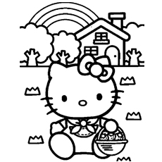 230x230 Top Free Printable Hello Kitty Coloring Pages Online - Printable Drawing Pages