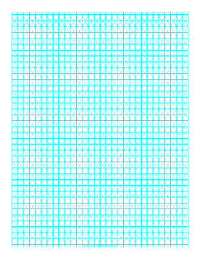 281x364 Printable Isometric Orthographic Grid Paper - Printable Drawing Paper