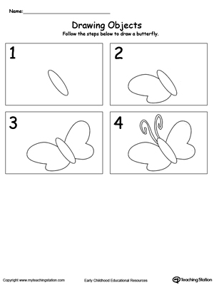 300x400 Early Childhood Drawing Worksheets - Printable Drawing Sheets