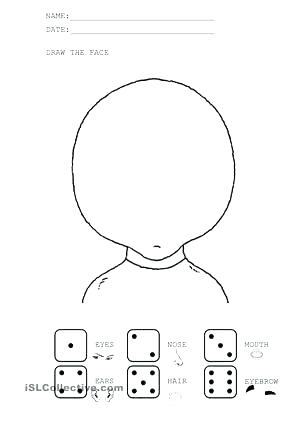 300x425 read draw and colour the faces worksheet free printable drawing - Printable Drawing Worksheets