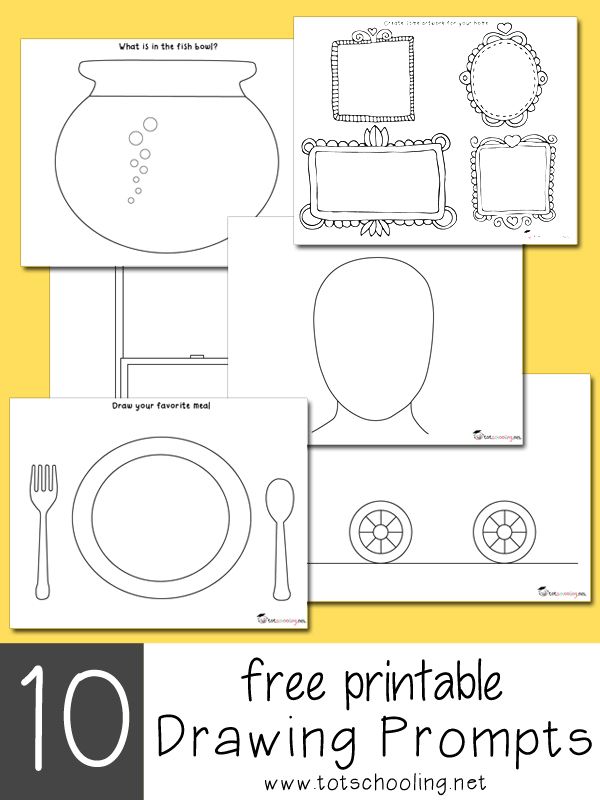 Free Printable Drawing Worksheets at Explore