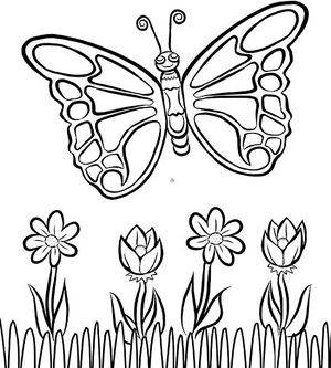 300x333 free printable coloring pages for kids parents - Printable Drawings For Kids