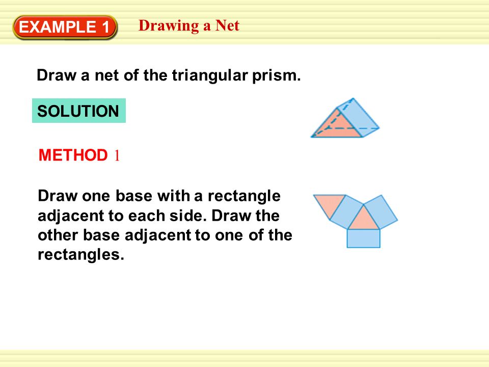 960x720 example drawing a net draw a net of the triangular prism - Prism Drawing