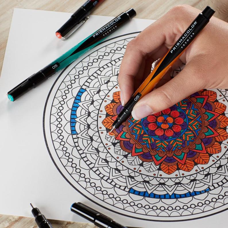 794x794 prismacolor premier colored markers set of fine tip etsy - Prismacolor Marker Drawings