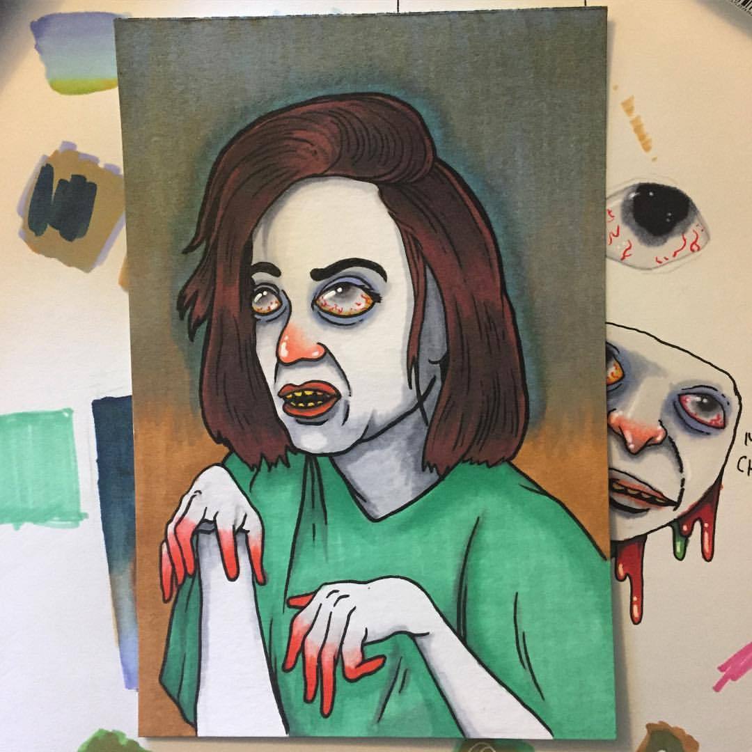 1080x1080 Thewitchking More Colors Knocked This Little Guy Out Last - Prismacolor Marker Drawings