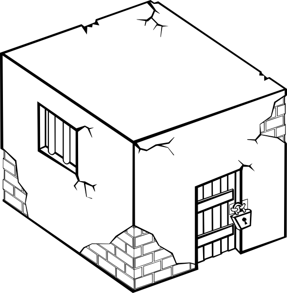 588x600 how to draw a jail cell - Prison Bars Drawing