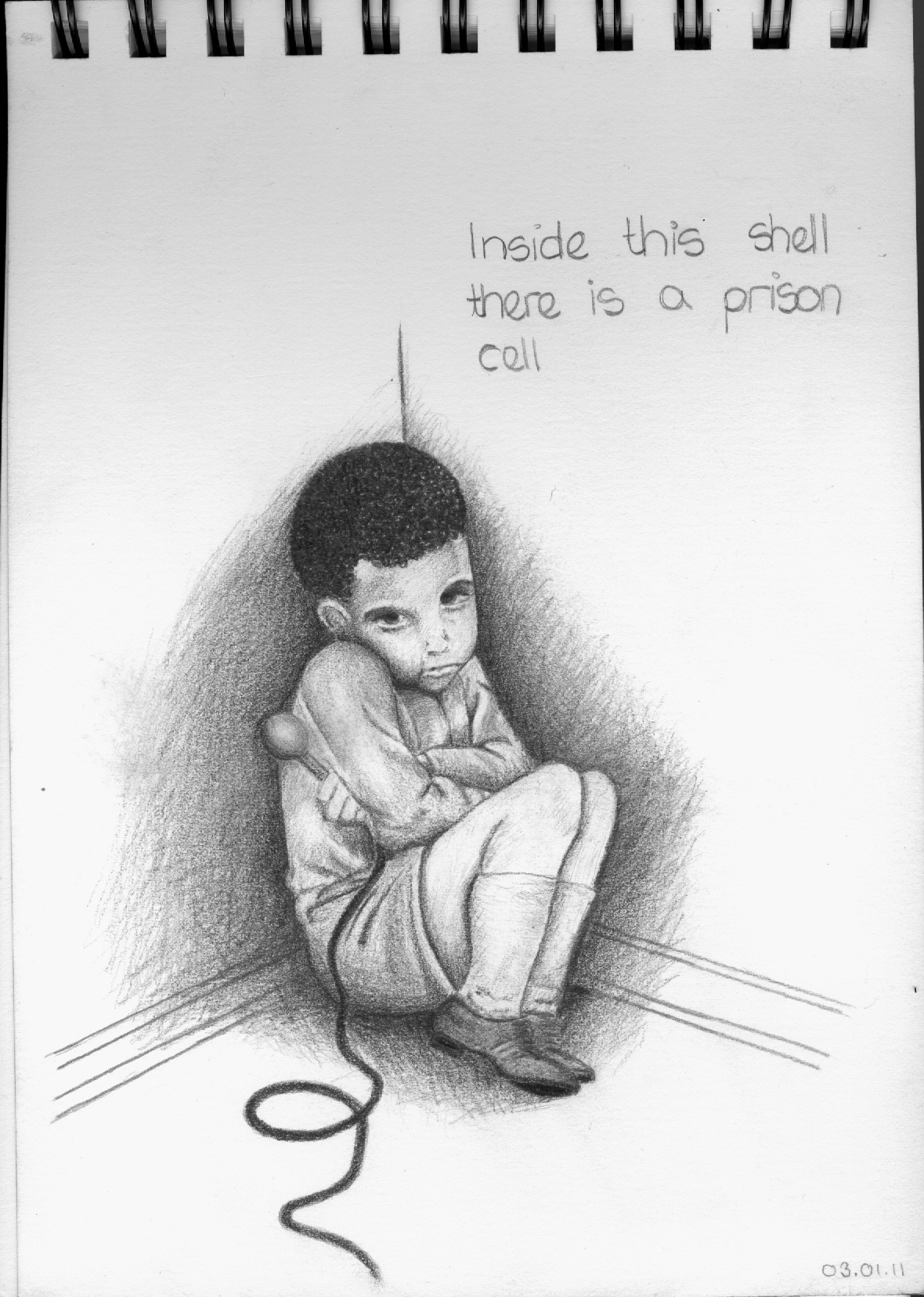 1180x1656 inside this shell there's a prison cell forget me not - Prison Cell Drawing