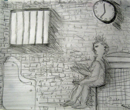 450x383 doing prison experiences of women in the uk prison system - Prison Cell Drawing