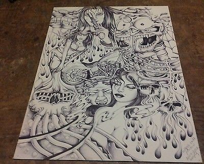 400x321 prison art different ink drawings - Prison Drawings