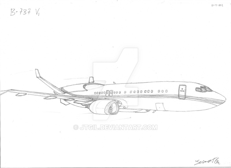 Private Jet Drawing at Explore collection of