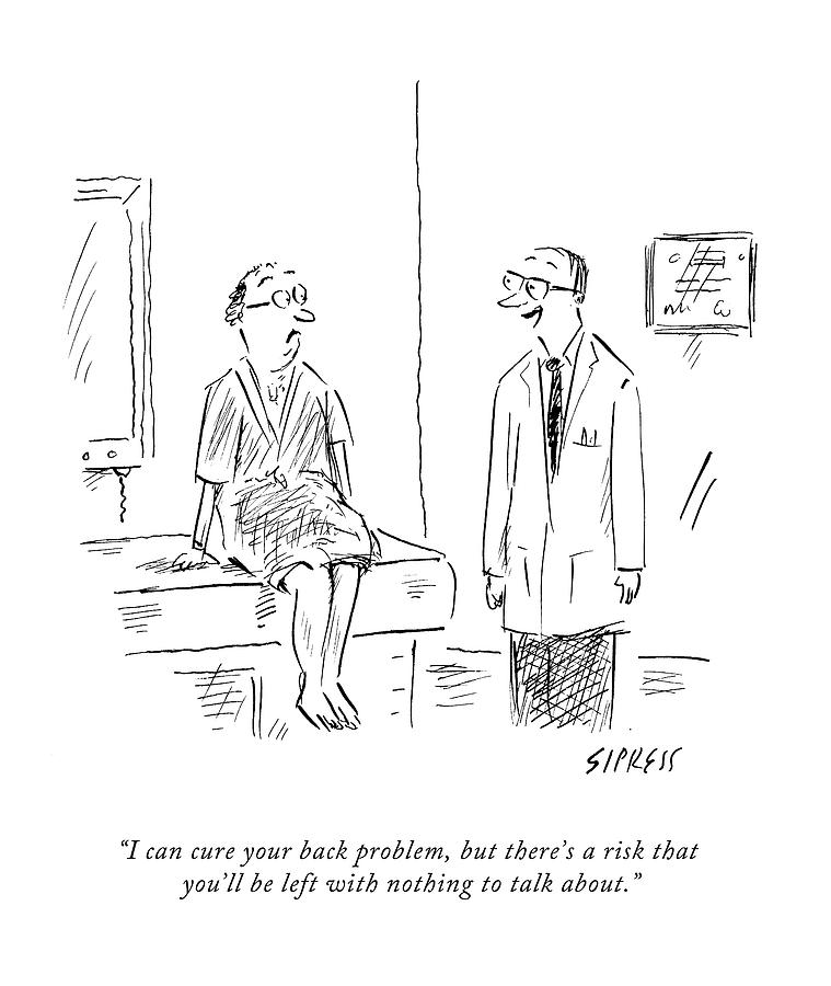 759x900 i can cure your back problem drawing - Problem Drawing