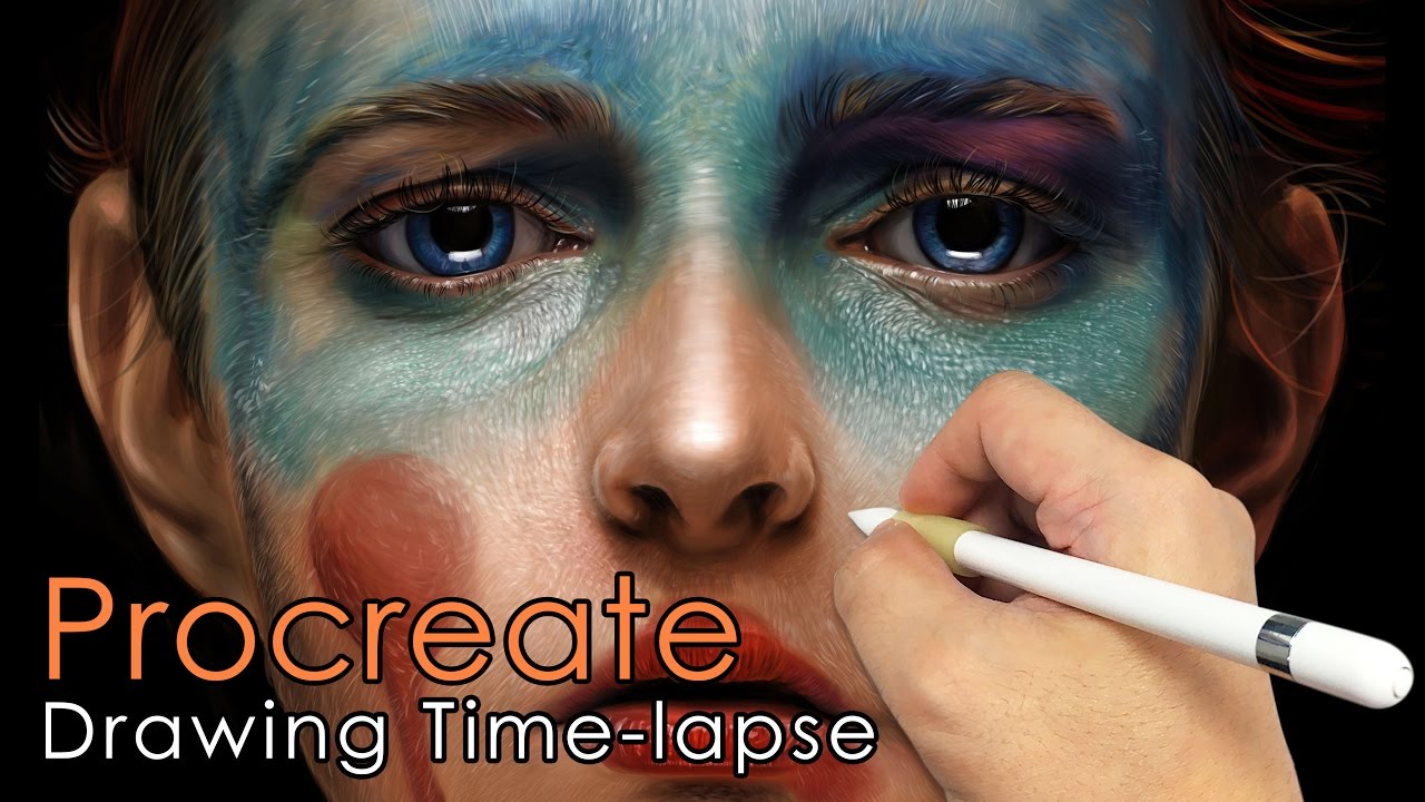 1280x720 ipad pro procreate drawing - Procreate Drawing