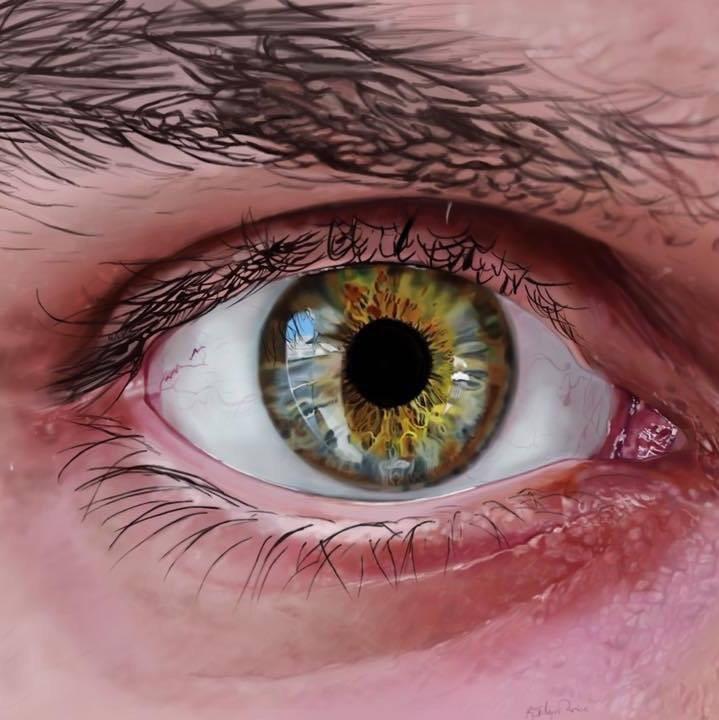 719x720 procreate eye drawing for on instagram i was - Procreate Drawing