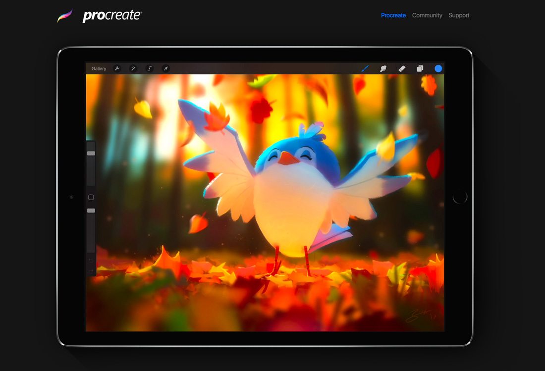 1100x749 procreate vs photoshop should you make the switch design shack - Procreate Drawing