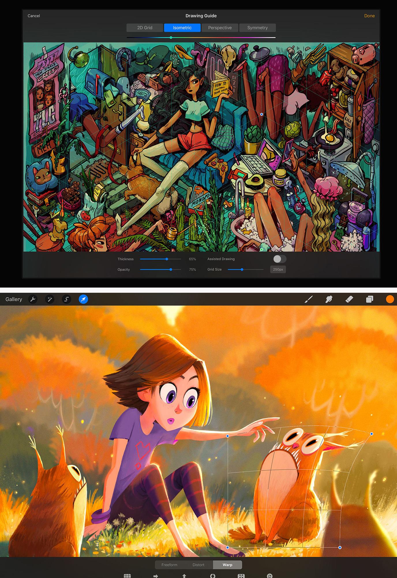 1376x2000 the best apps for drawing and painting on your ipad - Procreate Drawing
