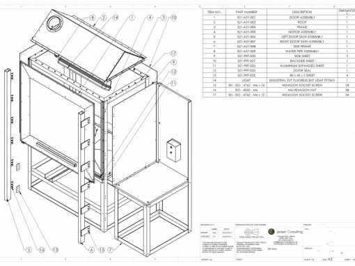 510x382 manufacturing drawing service cad cad outsourcing company - Production Drawing