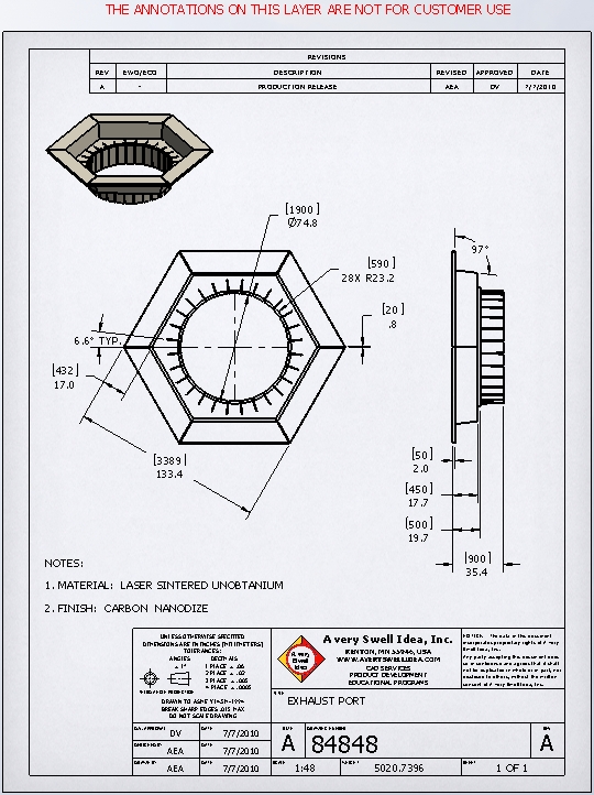 540x722 customer use drawings a very swell idea, inc - Production Drawing