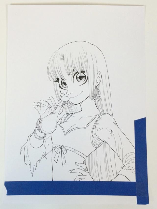 640x853 how to ink manga like a pro copic - Professional Anime Drawings