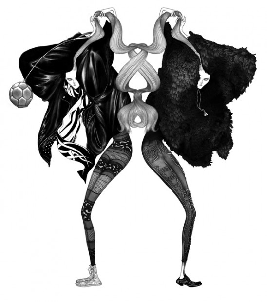 548x620 Fashion Illustration - Professional Fashion Drawing